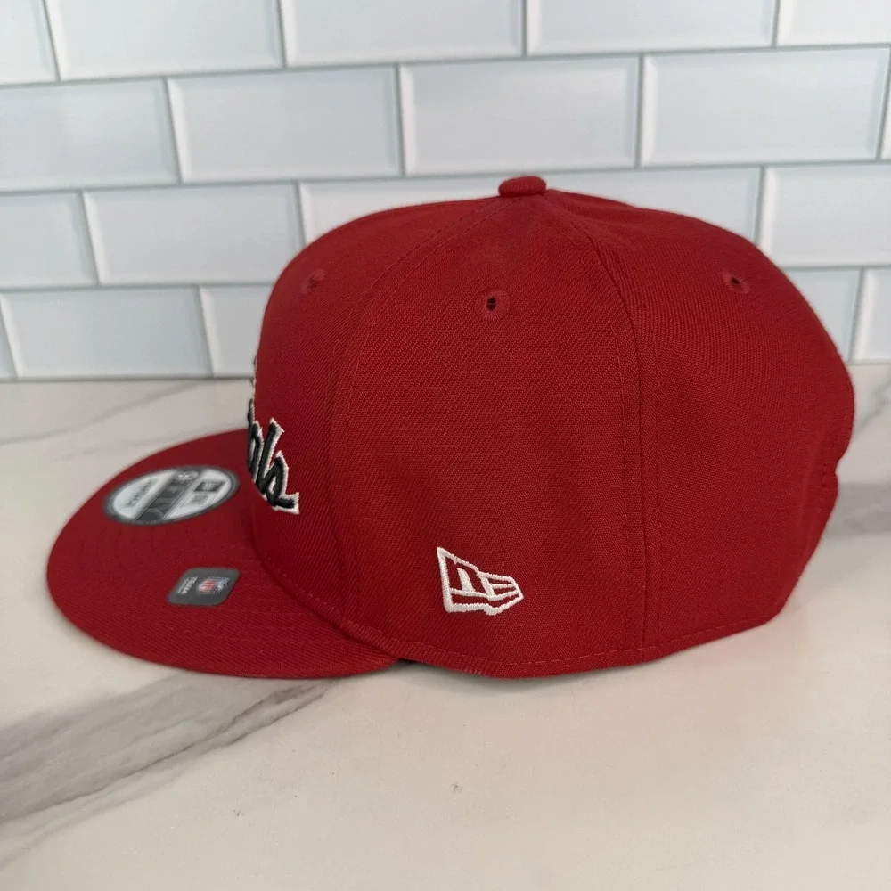 Arizona Cardinals Hat Cap Snap Back Script Mens‎ One Size NFL 9Fifty New Era